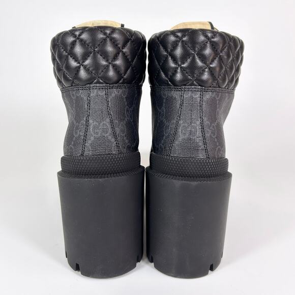 Gucci Trip 70 GG Monogram Quilted Ankle Boot - Women’s 6.5 - Picture 5 of 8
